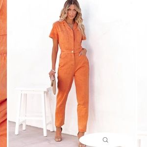 VICI Emery Cotton Pocketed Jumpsuit